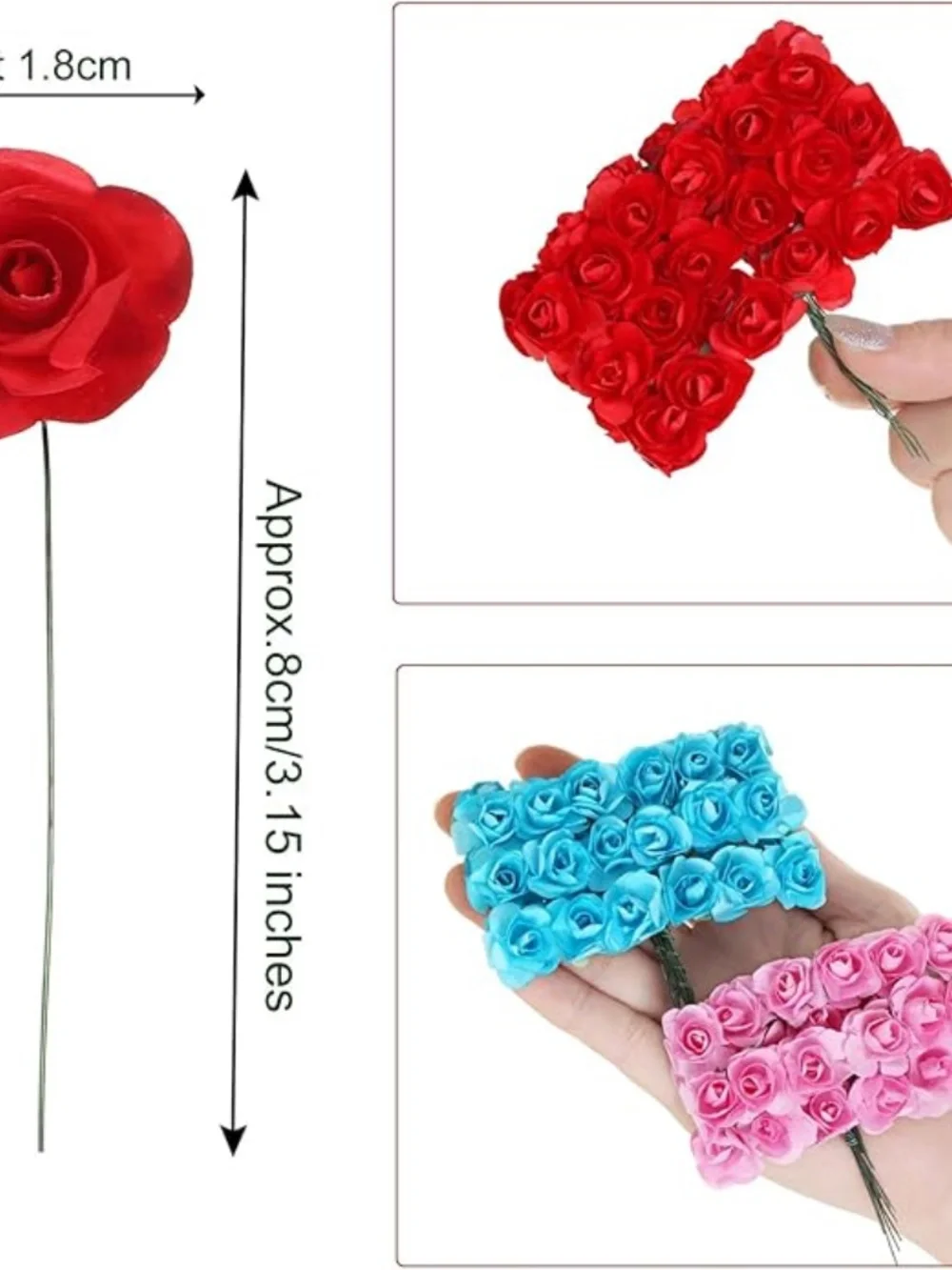 2.5” x 3.5” mini rosebud frame…you pick colors